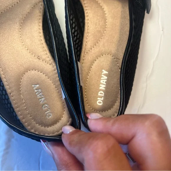 Old Navy Mary Jane Square Toe Mesh Flats - Picture 3 of 6